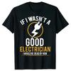 2026 Summer Fun Unisexs Electrician Letter Pattern Printed Round Neck Tshirt 100 Cotton Neutral Soft Breathable Short Sleeve