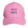 Nurse Nurse Nurse Baseball Cap Moisture Wicking Quick Dry Curved Brim Classic Fit Low Profile Unstructured