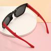 UV400 Foldable Polarized Lens Kids Sunglasses Lovely Square Frame Boys Girls Sunglasses Fashion Accessories