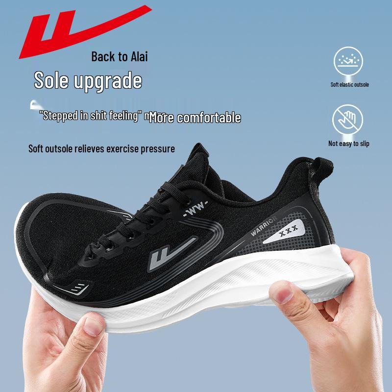 Warrior Men's 2024 Shock Absorbing Soft Sole Running Shoes - Summer Casual and Sports Edition for Couples