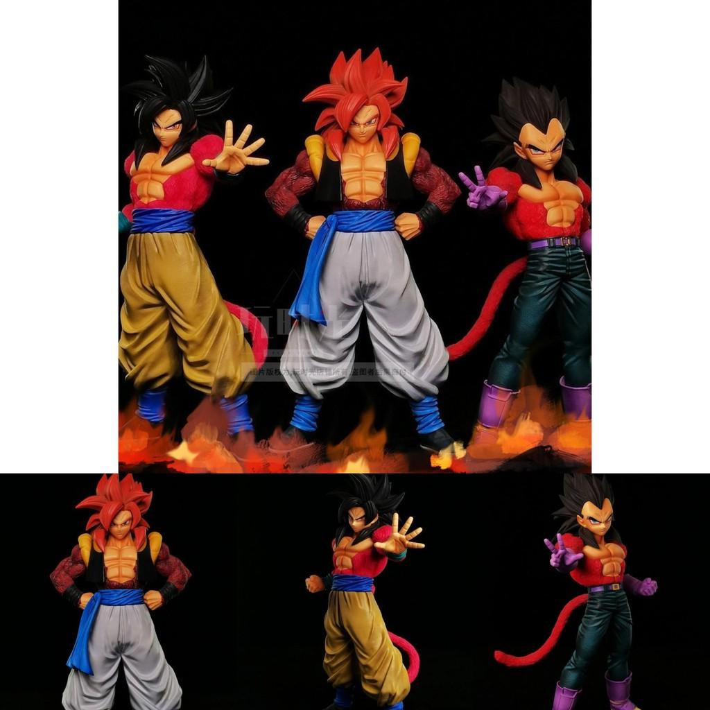 Dragon Ball Gt Super Saiyan 4 Goku And Vegeta Pvc Figure Set For Anime Collectors