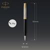 PARKER Sonnet Premium Metal Black GT Ballpoint Medium Gift Officially Product Number 2119787 & Pen, Nib, Oil-Based, Boxed, Imported,