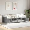VidaXL Daybed with Drawers, Sofa Bed, Rest Bed, Living Room Bedroom Furniture, Modern, Sonoma Grey 75x190 Cm 3280263