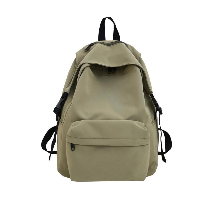 Schoolbag vintage girl schoolbag female Korean version campus Harajuku ulzzang high school college student with canvas backpack