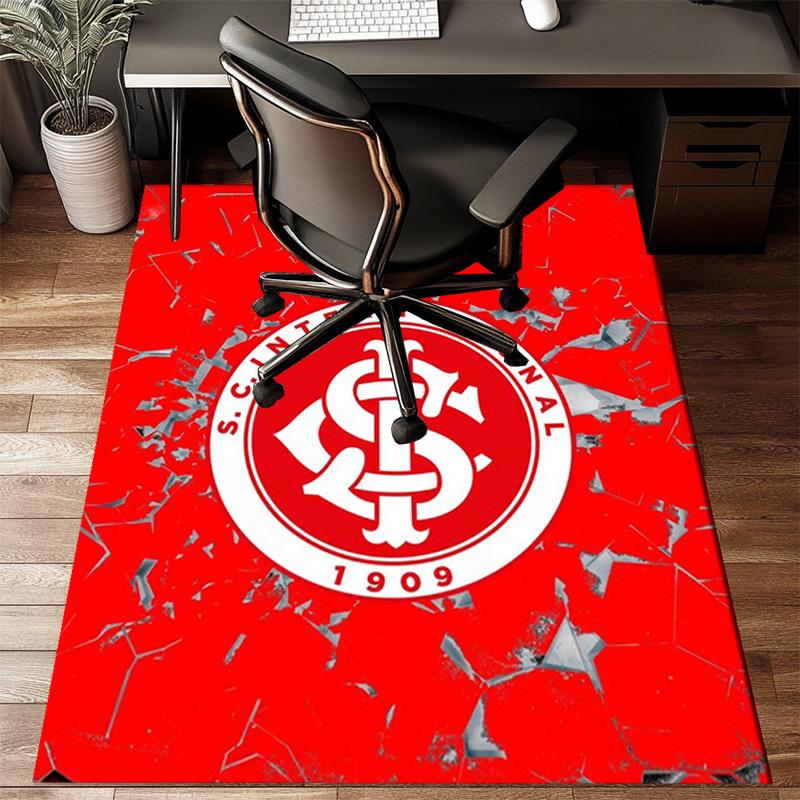 Inter Club Emblem Printed Office Carpet Chair Cushion Entryway Rug, Rugs for Living Room, Bedroom Christmas gifts