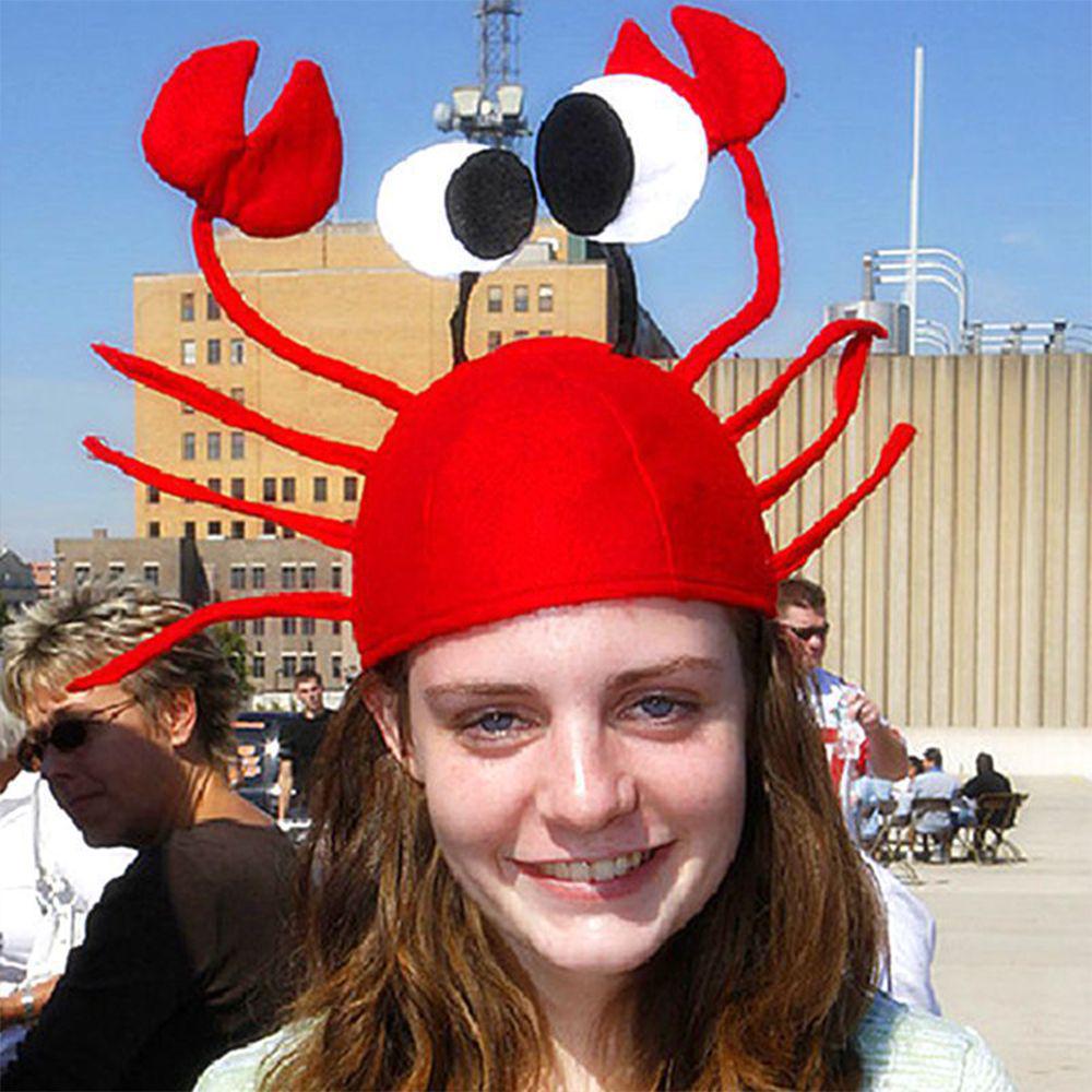 Lobster Costume Funny Crab Hat 