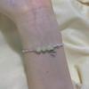 Korean Pearl & Sterling Silver Beaded Bracelet: Non-Fading, Summer Women's High-End Jewelry.