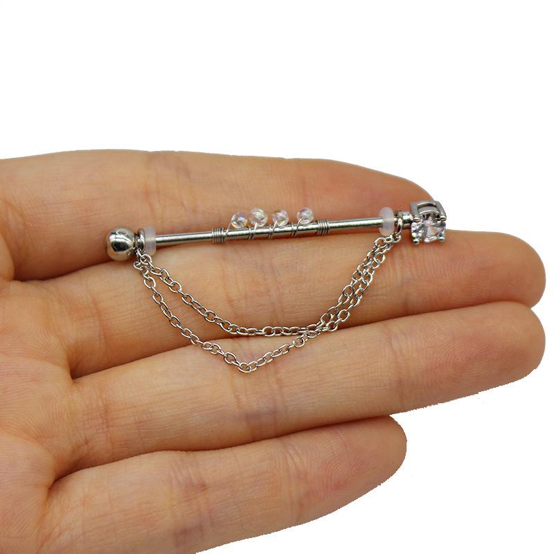 Gaibei European & American Cross-Border Ear Bridge & Bone Nail Chain Piercing