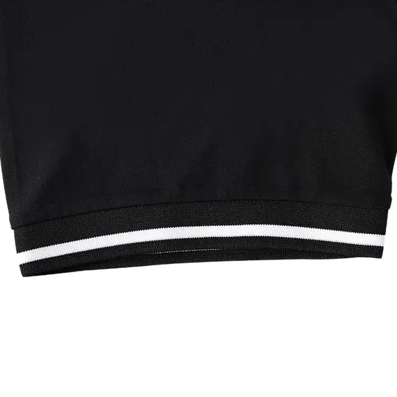 Li Ning Logo Print Solid Color Simple Fashion Quick-Dry Versatile Short Sleeve Polo Shirt Casual Sports Suit Unisex Polo Shirt YPLV047-3+YKSV147-2