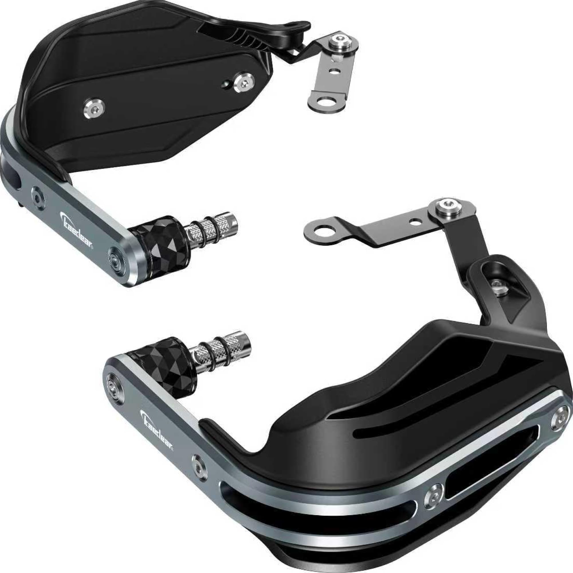 

Защита рук и руля Kaedear Knuckle из алюминия с рулем Универсальная посадка для мотоциклов среднего и большого размера для защиты OVERGUARD, защиты,