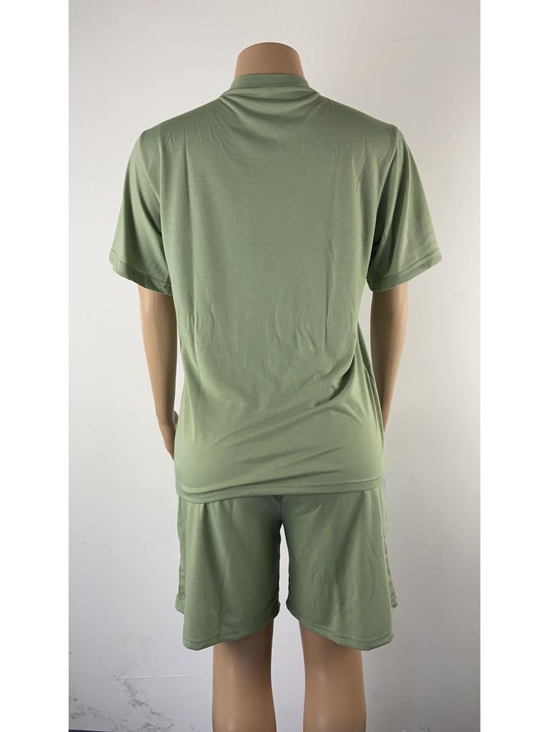 2024 Men's Trendy Summer Short Sleeve & Shorts Set - Casual Sportswear