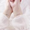 Dreamy Seven Stars Moon Bracelet: Simple Korean Fashion for Friends & Couples