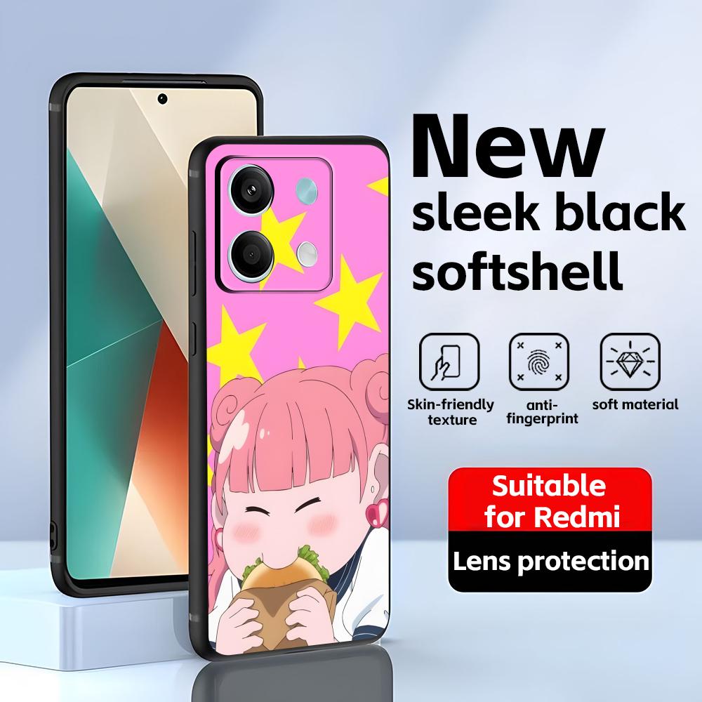 Du und ich sind Polar Gegensätze Handyhülle für Redmi Note 14 13 12 11 Pro Plus S 5G 14C A3 Weiche Schwarze Handyhülle