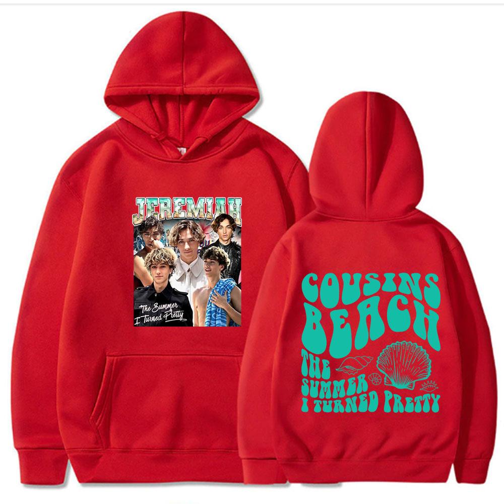 Team Jeremiah Cousin Beach Hoodie The Summer I Turned Pretty Sweatshirt Fashion Harajuku I Am Kenough Hoodies Men Women Clothes