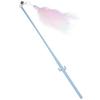 3Pcs Cat Wand Interactive Teaser Stick Bell Plume Multifunctional Cat Engaging Play Fishing Pole for Indoor Cats Self-Activity