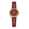 Fashion Trend Ankola Red Belt Watch Niche High-End Red Quartz Women'S Watch Retro Simple Watch
