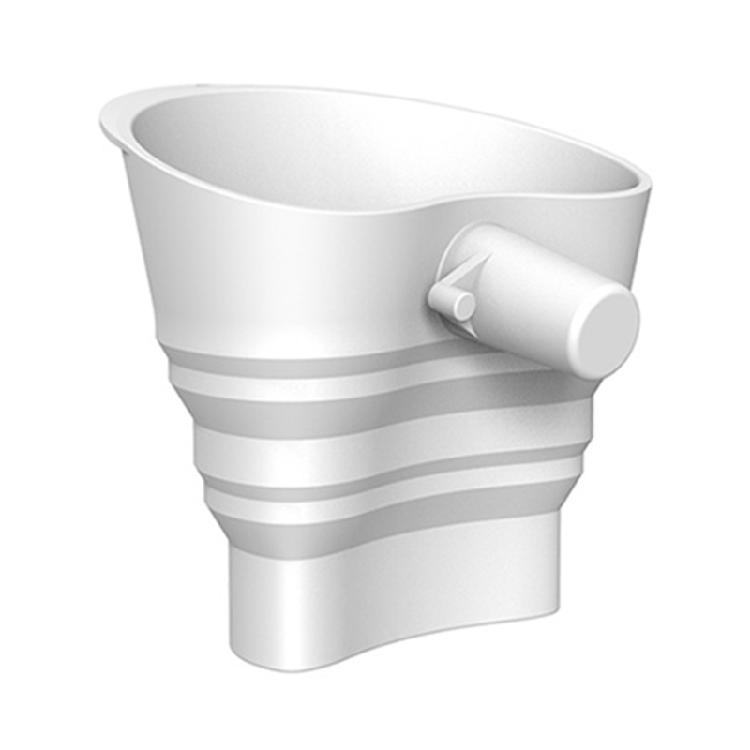 Ergonomic Baking Funnel For Mixer Foldable Silicone Clog Flour Dispenser Kitchen Organization for Mixer Space Saving