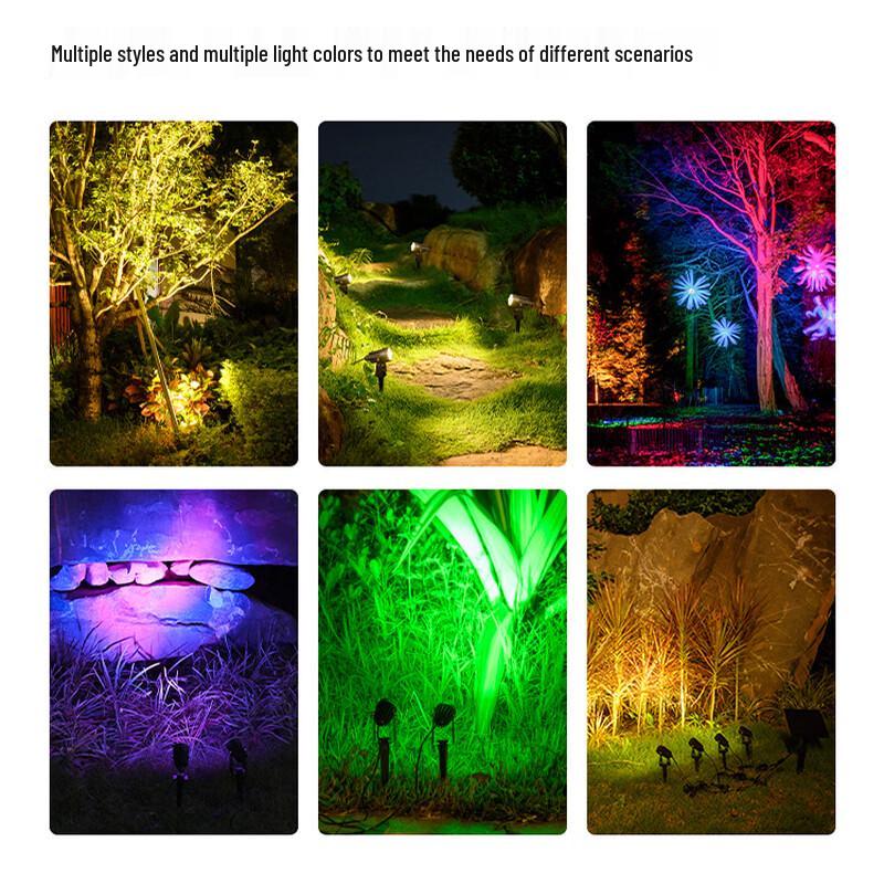 Black Scorpion Solar Ground Spotlights Set