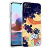 Phone Case For Xiaomi Redmi Note 15 14 5G 13 12 10 11 Pro Plus 4G 14C 13C 12C Soft TPU Cover Space Astronaut Cartoon