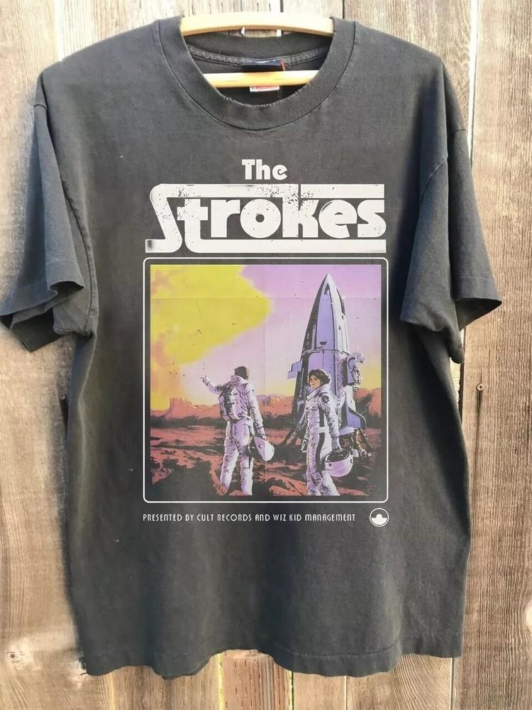 

The Strokes Band Retro Charcoal 90 s Short Sleeve Unisex T shirt Men Women S-5XL Unisex T-Shirt XL