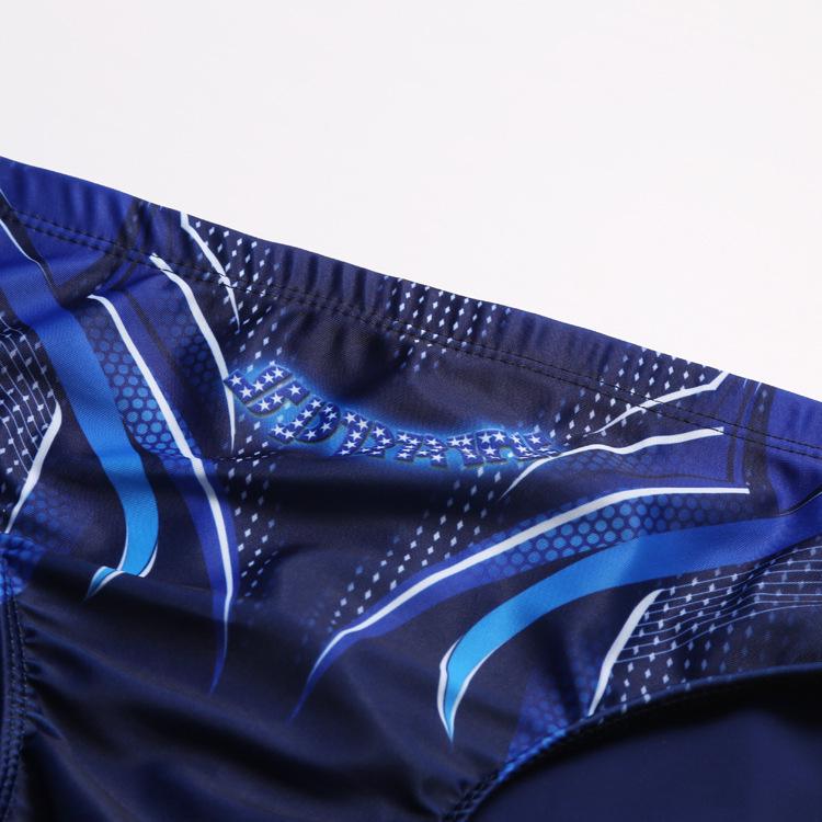 Men's Printed Swim Trunks: Triangle Swim Briefs & Breathable Beach Pants