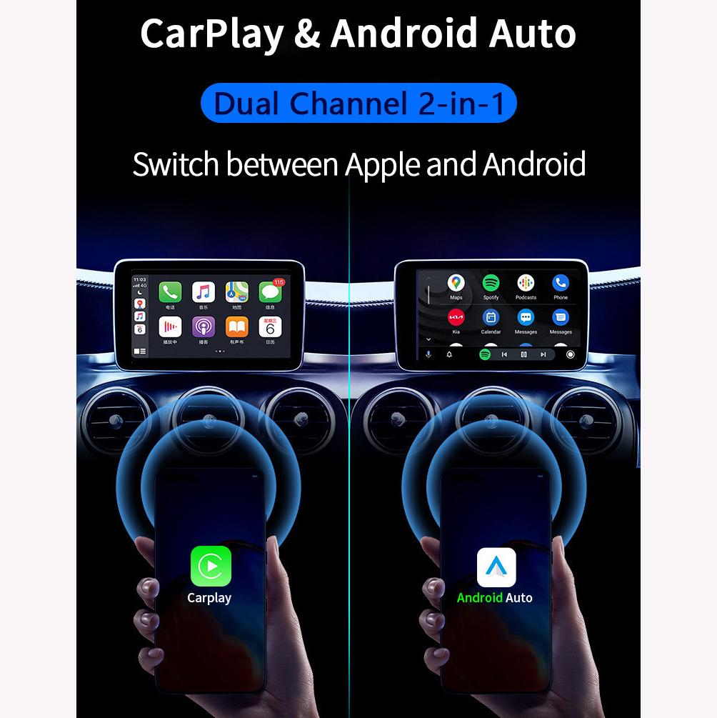 Adattatore Wireless CarPlay E Android Auto - Bluetooth 5.0 Per Auto - Foto 8