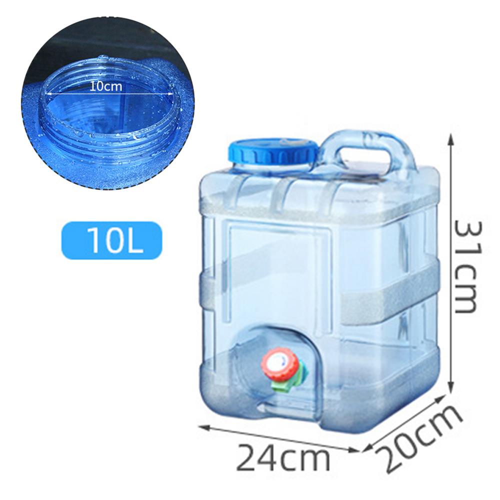 

car Water Container 10L Camp Water Containers for Storage Portable Water Storage Carrier Jug with Spigot for Camping RV Outdoors синий