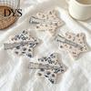 Hairpin Traceless Hair Clip, Five-Pointed Star Shape Pin Korean Floral with Pattern, Compact Versatile Accessories Clip