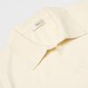 VERNO 24Ss Essential Open Collar Knit Ivory