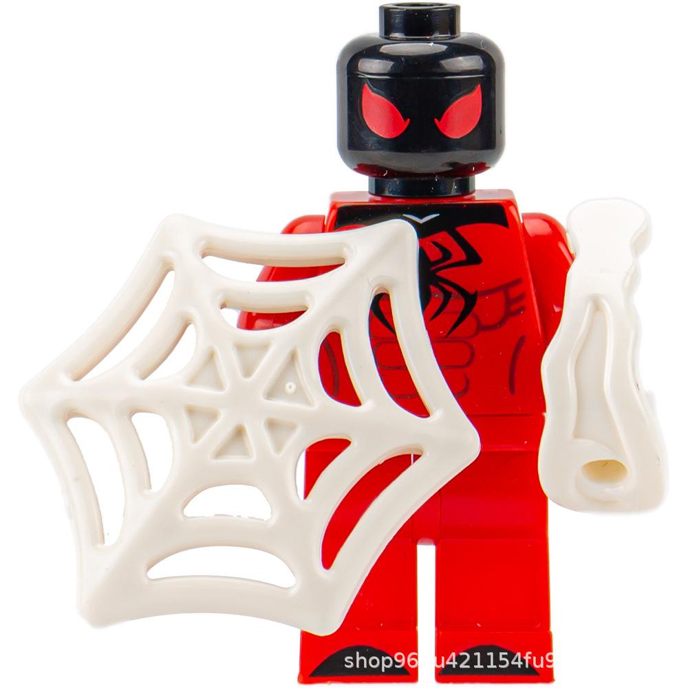 Ninja Warrior Superhero Doll With Weapon Single Building Block Assembly Toy