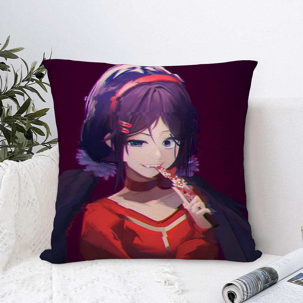 M-MiSide Mita Pillow Case Sofa Decorative Home Double-sided Print Plush Square Throw Pillow Covers Cushion Decor Cover