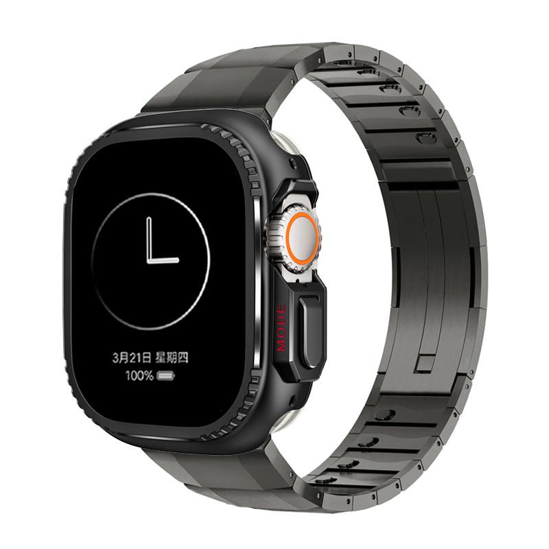Luksusowa Stal Nierdzewna Koperta+ Pasek Do Apple Watch Seria 11/10 42mm 46 49 45 44mm Metalowy Do Iwatch Ultra3/2/1 9 8 7 6 5 4 SE3/2