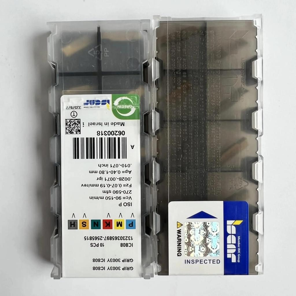 GRIP3003Y IC808 /Industrial indexable Carbide Inserts 10 PCS