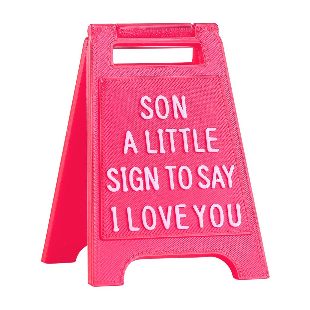 “A Little Sign To Say I Love You” , Keepsake Love Plaque, Sign For Anniversary, Valentine’s Day & Sweet Gifts