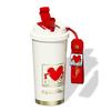 GERM x Keith Haring Coffee Tumbler 500ml Vacuum Insulated Mug 316 Stainless Steel with Lid and Keeps Drinks Hot or Dishwasher Makes a Stylish Gift