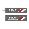 AAOI1 2 Pezzi Emblema Cristallo Auto Decalcomanie Decorazione Auto Adesivi Tergicristallo per KIA Soul Sorento K2 K5 Picanto Optima Sportage Cerato