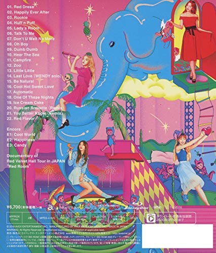 Red Velvet 1st Concert "Red Room" In JAPAN (Blu-ray Disc) (Smartphone Compatible)