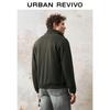 UR Men's Loose-Fit Zipper Stand-Collar Jacket