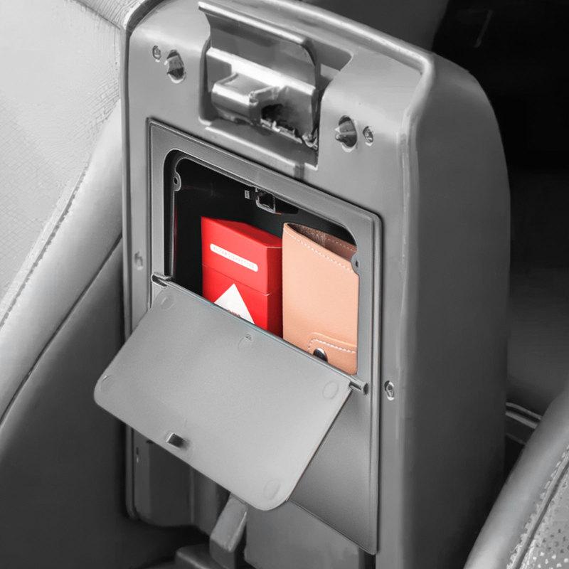 For 2025 Toyota 4Runner Armrest Hidden Box Tray Center Console Organizer Car Hidden Storage Box Interior Car Storage Accessories