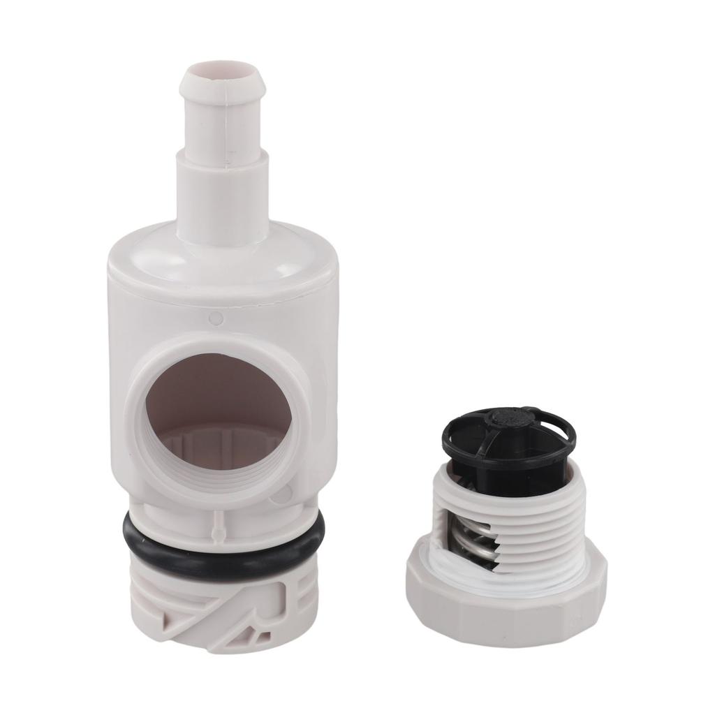 Poolwartungswerkzeug Druckentlastungsventil Inklusive Gummi-O-Ring für sichere Verbindung wie abgebildet Poolreinigung Wartung