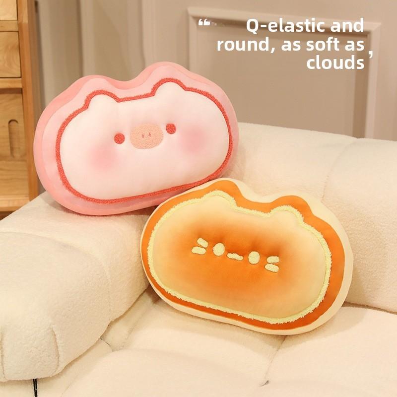 Plush Cat Bread Toy Animal Pillow Cartoon Doll Sofa Bedroom Cute Kids Gifts