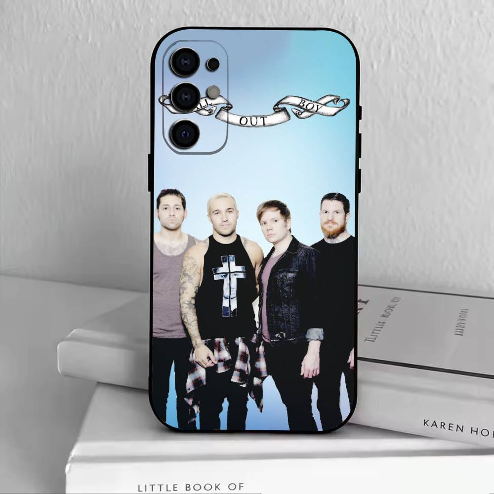 Boy-Fall Out Boy Phone Case For Samsung S25,S24,S21,S22,S23,S30,Ultra,S20,Plus,Fe,Soft Silicone Black Cover