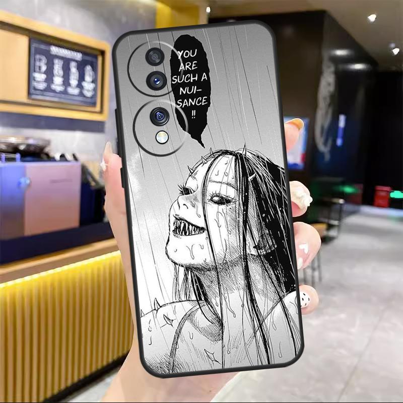 Horror Manga Style For Honor Magic 7 Lite 5 6 8 Pro Case For Honor Win RT X9c X9a X9b X8b X8c 200 400 50 70 90