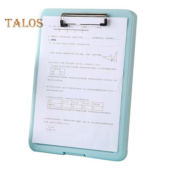 

Складной буфер обмена для студентов-медсестер 2 в 1, водостойкий отсек для хранения бумаги формата А4, коробка для буфера обмена синий