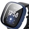Matte Schutzhülle mit gehärtetem Glas für Fitbit Versa 4/3/Sense 1/2