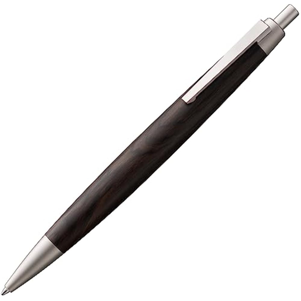LAMY 2000 BLACK WOOD BALL PENS BLACK - GRANADILLA (African Blackwood) Body Elegant Ballpoint Pen ...