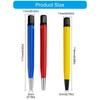 3Pcs/set Rust Removal Brush Pen Glass Fiber/Brass/Steel Brush Pen Shape Watch Repair Parts Polishing Cleaning Tool
