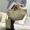 Polen Tragetasche Leder Achseltasche Modisch Ein Schulter Tragbar Große Kapazität Damen Knödelfabrik