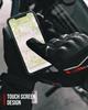 RIDEIRON Motorrad Smartphone Kalthandschuhe, Winter, Wasserdicht, Kompatibel, Wetter, Winddicht, Schützend, Fleecefutter, Rutschfest