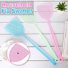 Telescopic Fly Swatters Retractable Manual Plastic Fly Swatter Prevent Pest Mosquito Flies Garden Home Mosquito Killing Art